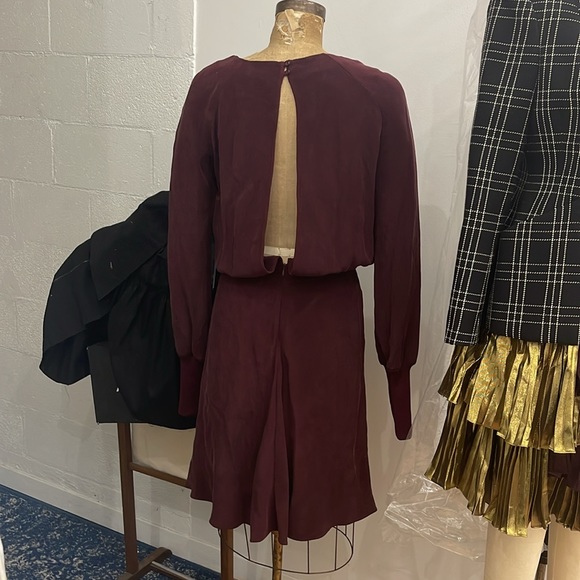 💙 HOST PICK 💙 NWT Patrick Cupid SILK RAGTIME DRESS - Picture 4 of 5